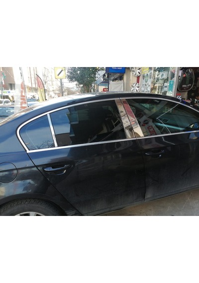 Volkswagen Passat B7 Krom Cam Direği 2012-2014 Paslanmaz Çelik