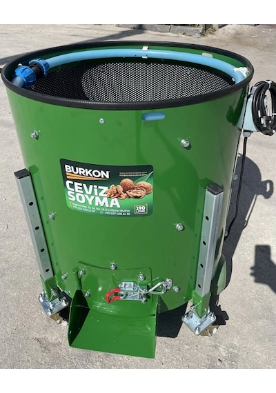 Burkon 190 LT 75 KG  Sabit Devirli Ceviz Soyma Makinesi