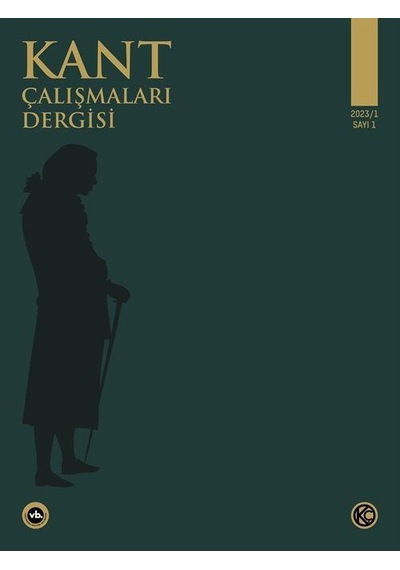 Kant Çalışmaları Dergisi / Kolektif