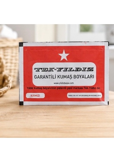 08 - Kumaş Boyası Kırmızı 11 Gr 10