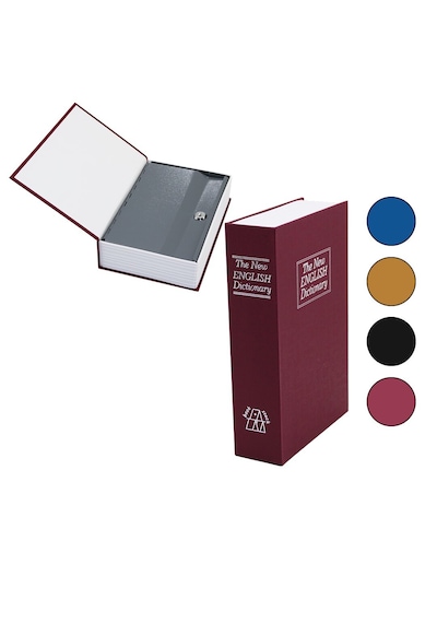 Büyük 240x155x55mm Kitap Modeli Kilitli Kasa - Kumbara 5332