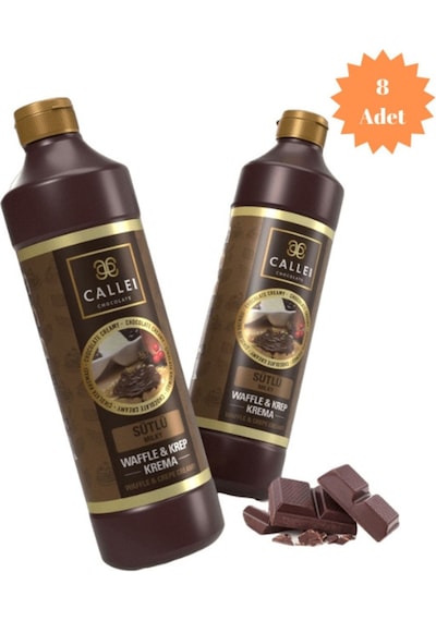 Callei Sütlü Waffle & Krep Sosu 8 Adet