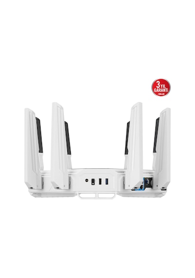Asus Rog Rapture Gt-be19000aı Wifi 7 Router Beyaz
