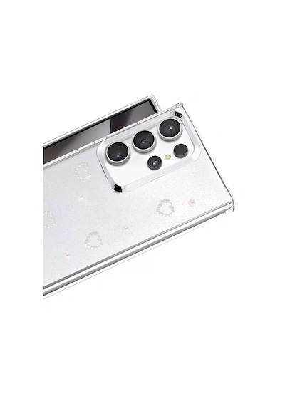 Newface Samsung Galaxy S24 Ultra Fiyonk Desenli Kapak - Desen 10 Şeffaf