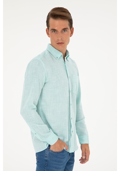 U.s. Polo Assn. Erkek Mint Gömlek Desenli 50288661-vr090 Mint U.s. Polo Assn. Erkek Mint Gömlek Desenli 50288661-vr090 Mint