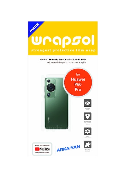 Huawei P60 Pro Mat Arka Ve Yan Kaplama Poliüretan Film