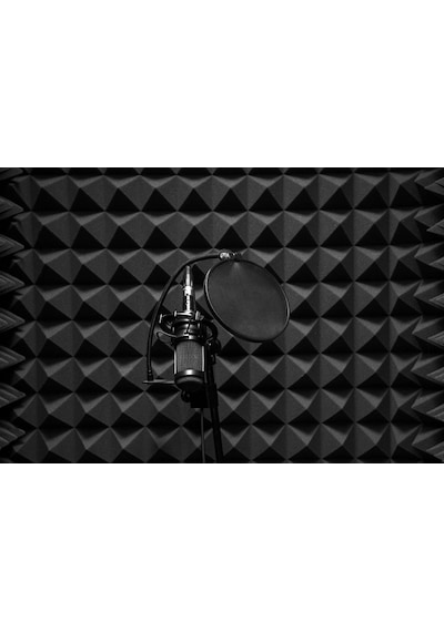 Türkeli Ses Yalıtm Akustik Piramit Süngeri 40 MM 50 x 50 CM Bantlı