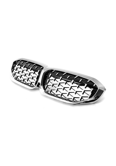 Bmw G20 2019-2021 Panjur Krom Krom Siyah Kam Lı Diamond 51138072085 Wender