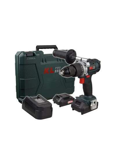 Klpro KLNM1820B 18V 2.0 Ah Li-ion Çift Akülü Kömürsüz Darbesiz Vidalama
