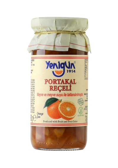 4 Adet Yenigün Şeker İlavesiz Portakal Kabuğu Reçeli 290 G