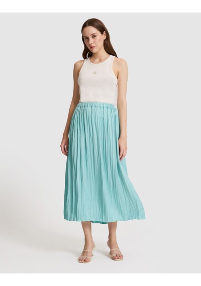 Pierre Cardin Kadın Mint Yeşili Etek Dokuma 50321216-vr237