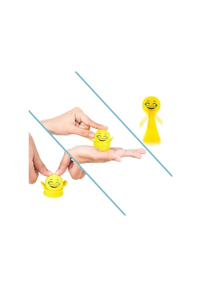 Yüksek Kalite 4 Adet Renkli Led Işıklı Zıplayan Kafalar Işıklı Uçan Kafalar Işıklı Emoji Kafalar
