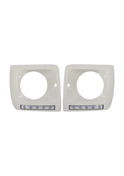 Autogp Mercedes W463 G65 Far Çerçevesi Ledli Takım Tk 06-w463-g65-çerçeve