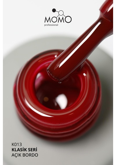 Momo Professional Kalıcı Oje K013 Açık Bordo 14 Ml