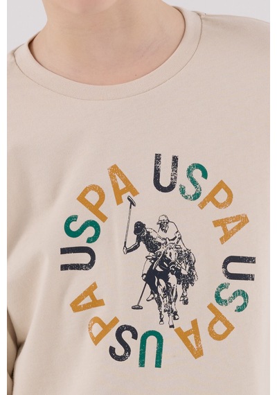 U.S. Polo Assn. U.s. Polo Assn Erkek Çocuk Krem Pijama Takımı Us2214-c-v2