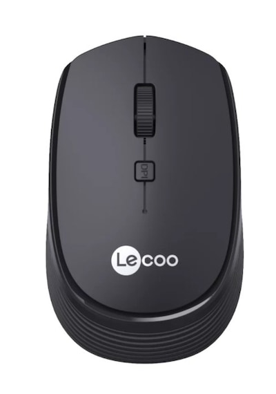 Lecoo Ws202 Nano Alıcılı Kablosuz 1600dpi Siyah 4 Tuş Mouse Ws202