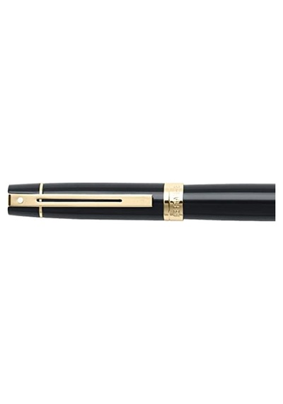 Sheaffer 9325-1 300 Serisi Roller Kalem Parlak Siyah Altın ---