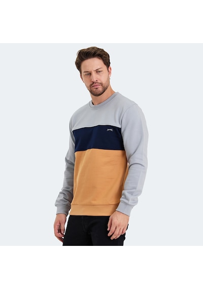 Slazenger KALYN IN Erkek Sweatshirt Gri