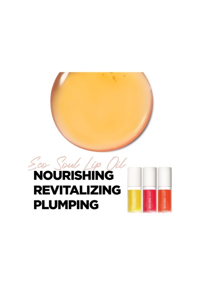 Tr Dolgun Görünüm Sağlayan Nemlendirici Dudak Yağı - Eco Soul Lip Oil - Grapefruit