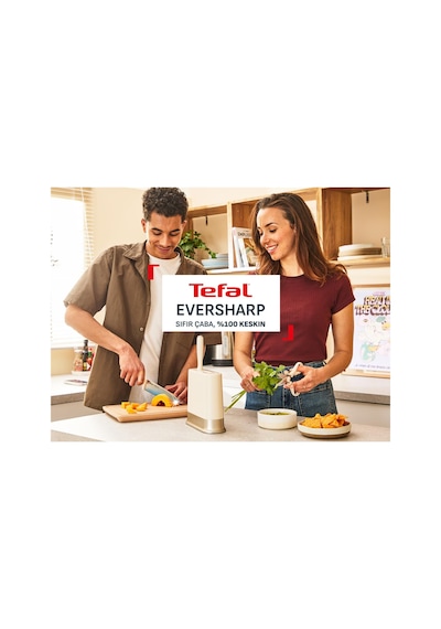 Tefal Eversharp 3'lü Entegre Otomatik Bileyicili Bıçak Seti 586917
