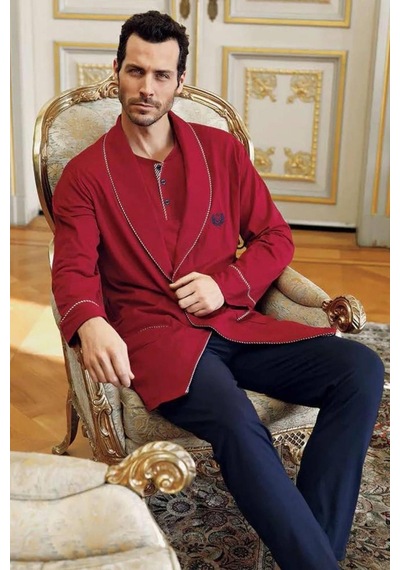 Capsella Erkek Pijama Robdöşambırlı 5 Li Pijama Set 1090 001