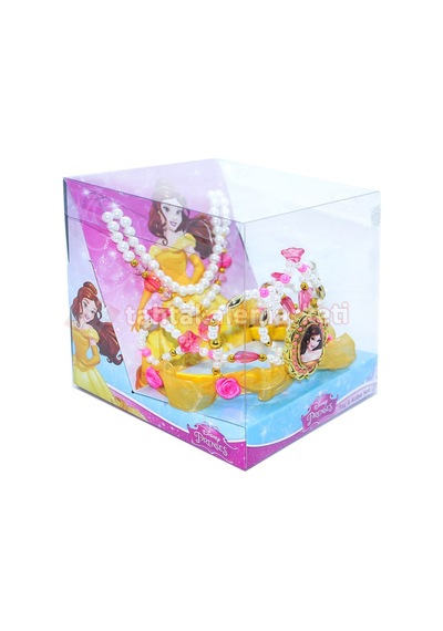 Disney Belle Taç Kolye Seti Lisanslı