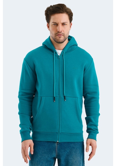 Slazenger Vonda 2 Li Set Erkek Sweatshırt Siyah - Petrol