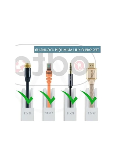 Kendinden Yapışkanlı Kablo Kanalı, 4 Metre Uzunluk