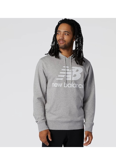 New Balance Erkek Sweatshırt Mt03558-ag Mt03558-ag Gri