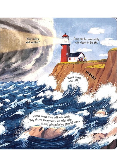 The Usborne Look Inside Wild Weather 5+ Yaş