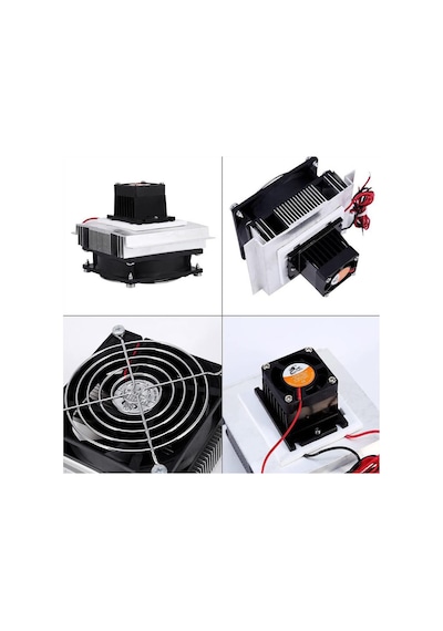 Termo Elektrik Peltier Hava Soğutucu Sistem Mini Klima Buzdolabı