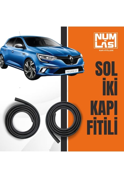 Renault Megane 4 Gt Sol Ön Ve Arka Kapı Fitili-a Kalite-numlas-nm7054