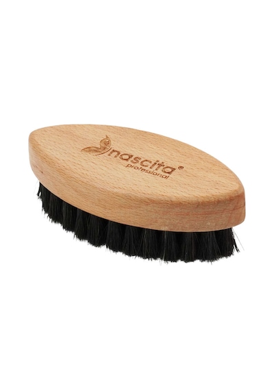 Nascita Doğal At Kılı Sakal Tarama Fırçası 9,5 4,5 Cm Nasbathk0019t