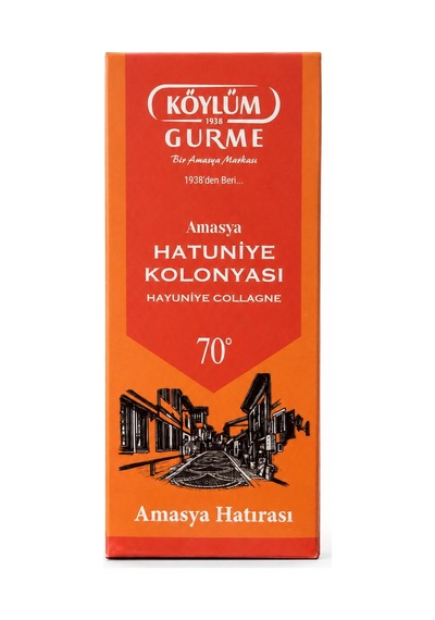 Köylüm Gurme Amasya Hatuniye Kolonyası 70 Cam Şişe 200 Ml