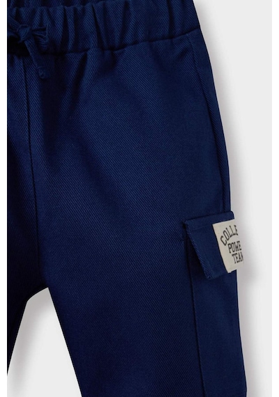 Defacto Erkek Bebek Jogger Fit Esnek Bantlı Paça Gabardin Pantolon F3668a525aunv241 Lacivert