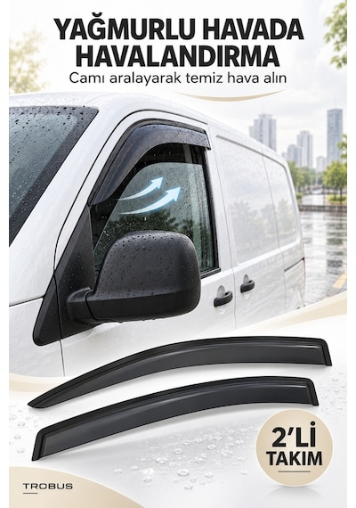 Isuzu Nqr 1995-2012 Cam Rüzgarlığı 2'li Takım