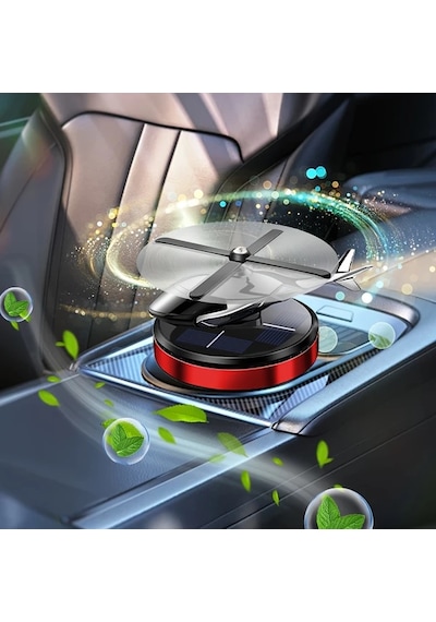 Cordial Helikopter Solar Araç Kokusu Difüzörü Dayanıklı Uzun Ömürlü Altın 2 Tablet