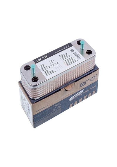 Viessmann Eca Kombi Plaka Eşanjör Çift Vidalı Yeni Serena 154 Mm. Beyaz