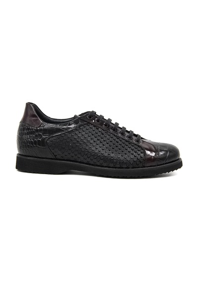 Oggi 039814 Vibram Erkek Klasik Ayakkabı - Bordo Bordo