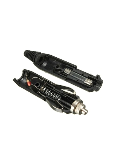 SpeedUF Araç Oto Çakmaklık Soketi Fiş Metal Uçlu Ledli 12-24v