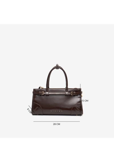 Kahve El Çantası Kadın Sısley Sly 470 Sisley kahverengi