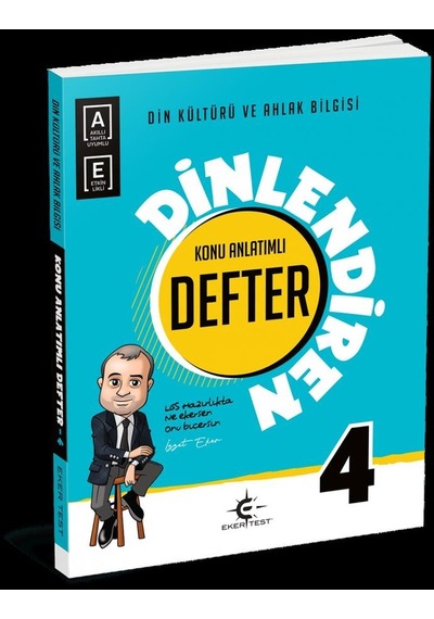4. Sınıf Din Kültürü Ve Ahlak Bilgisi Dinlendiren Defter Eker Test Yayınları