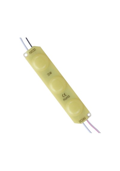 24v Parmak Lamba 3-ledli Sarı 94 20 Mm