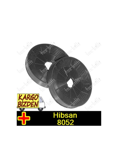 Hibsan 8052 Davlumbaz Karbon Filtre 2 Adet, Li Takım - 422103275