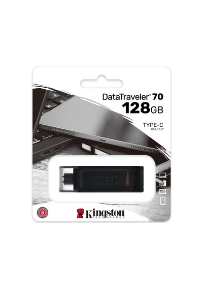 Kingston Dt70 128gb Usb C 3 2 Gen 1 Type C Flash Bellek