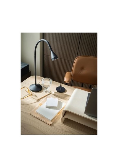 Ikea Nävlınge Çalışma Lambası, Siyah, 52 Cm