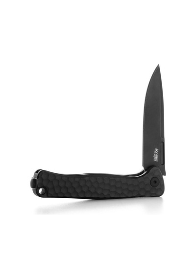 Lionsteel Emmet Em01a Bb Old Black Magnacut Black Aluminium Hammertone Kamp Çakı Siyah
