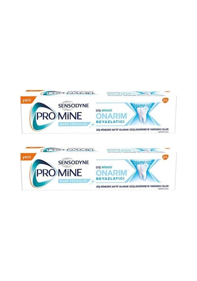 Sensodyne Promine Onarım Beyazlatıcı Diş Macunu 2 x 75 ML