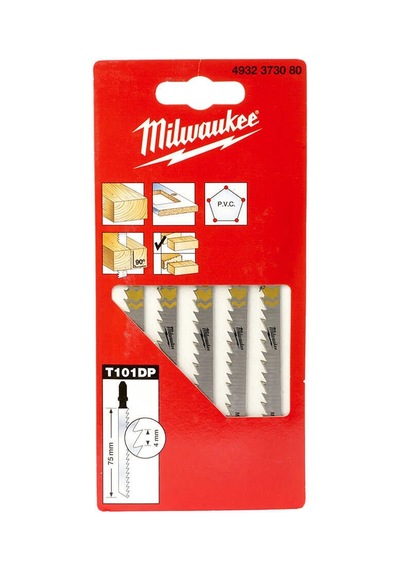 Mılwaukee T101dp Dekupaj Bıçağı Düz Kesim 75 Mm 5 Adet