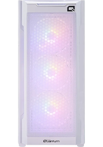 Quantum Gaming Snapfire White 650w 4 Fanlı Mesh Beyaz Gaming Masaüstü Kasa